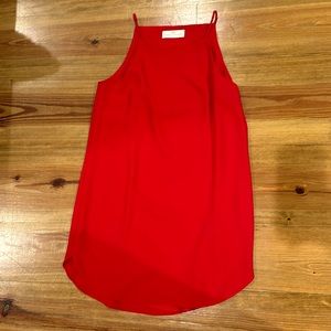 Amanda UpRichard red dress